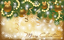 華麗彩球裝飾光暈