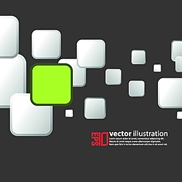 矢量創(chuàng)意立體空間圖形背景素材