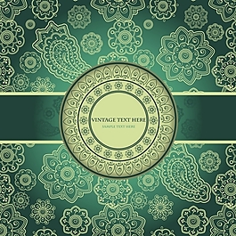 矢量傳統(tǒng)歐式植物背景花紋素材