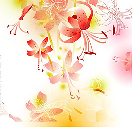 彩繪花卉