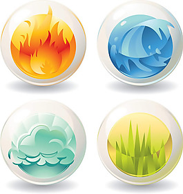 大自然圖標(biāo)素材