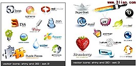 WEB設計圖標素材