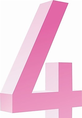 數字4圖標
