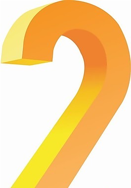 橙色數字2圖標