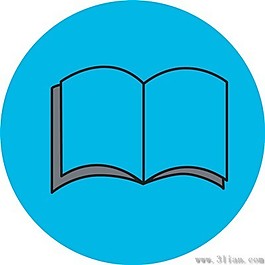 藍(lán)色書(shū)本圖標(biāo)