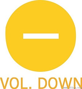 VOL.DOWN圖標(biāo)素材