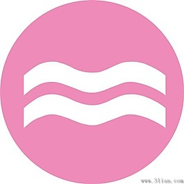 海浪图标素材