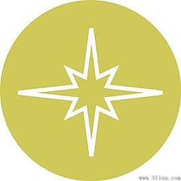 星形圖標素材
