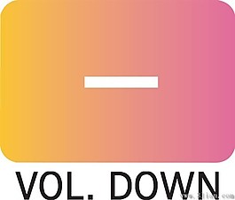粉紅VOL.DOWN圖標(biāo)
