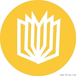 橙色小圖標素材