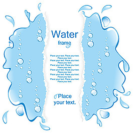 水珠邊框