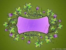 郁金香花邊