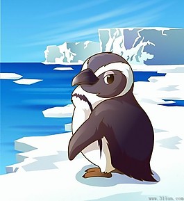 卡通企鹅