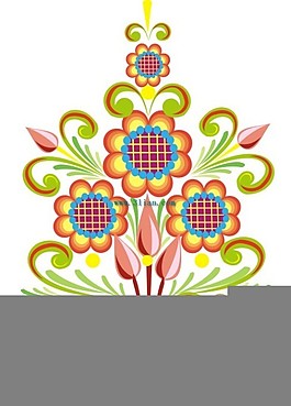矢量花卉
