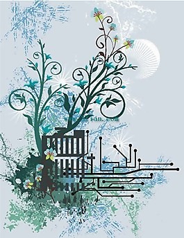 樹木花朵