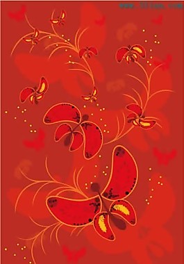 紅色花兒