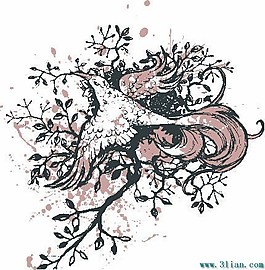 鳥(niǎo)類(lèi)與樹(shù)枝