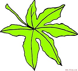 矢量葉子