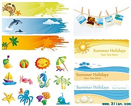 夏日海灘
