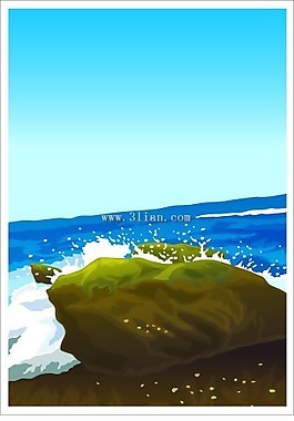 海浪風(fēng)景