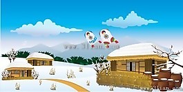 雪中小屋