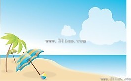 夏日海灘