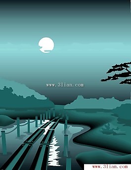 月亮風(fēng)景