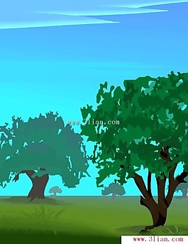 樹木風(fēng)景
