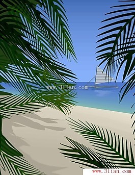 美麗的海邊風(fēng)景