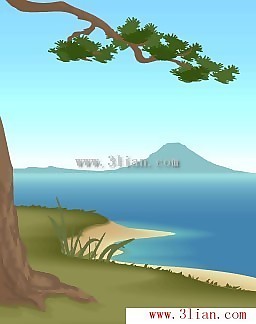 美麗山水風光
