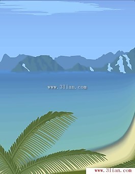 美麗的山水風光