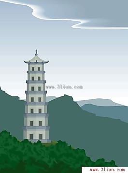 美麗的塔