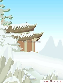 雪天景色