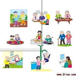 百款老年人生活素材