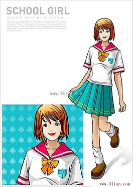 漂亮女學生