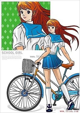 騎自行車(chē)