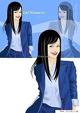 美丽的少女
