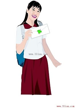 女學生