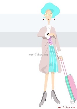 旅行女士