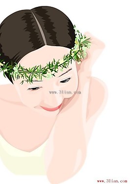 美丽的少女