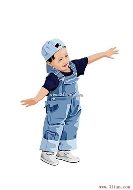 男孩