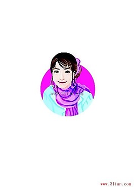美女頭像