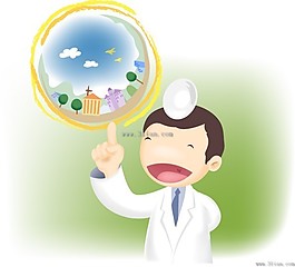 卡通醫(yī)生人物