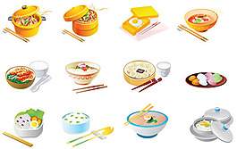 卡通食物圖標(biāo)