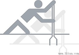劃船運(yùn)動(dòng)圖標(biāo)