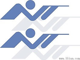 射擊運動圖標