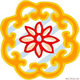 傳統(tǒng)花紋圖案素材