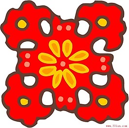 傳統花紋