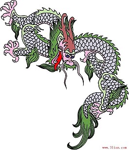 中國傳統龍圖案