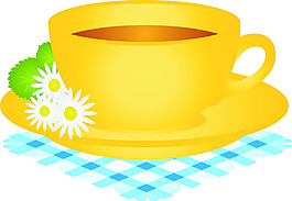 矢量夏日清茶